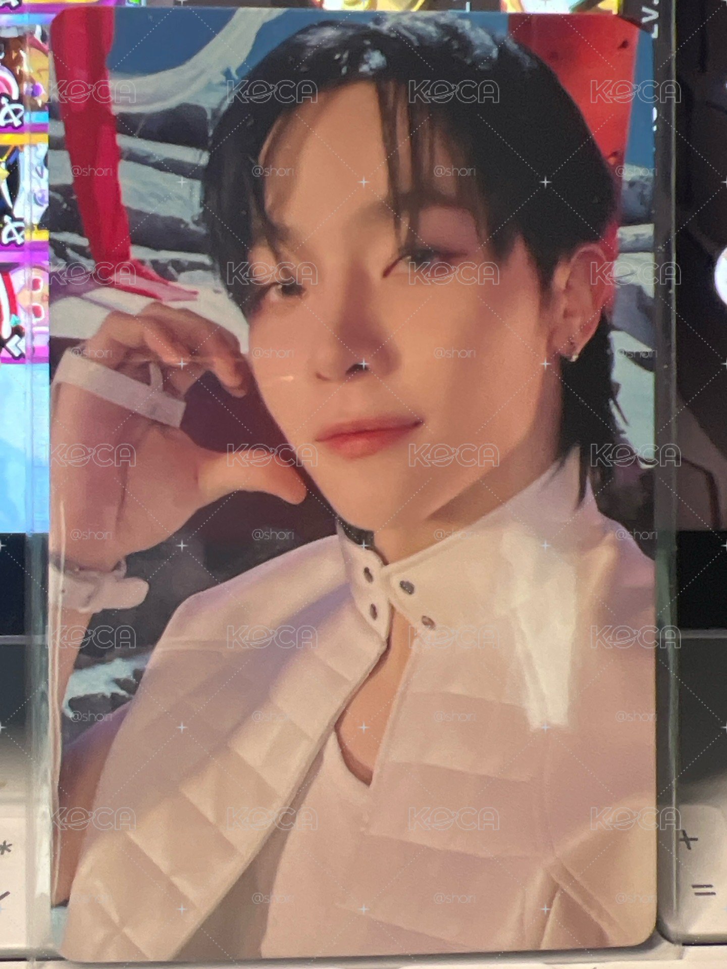 NOW yzy 2.0 簽售卡 情人節 中文卡背