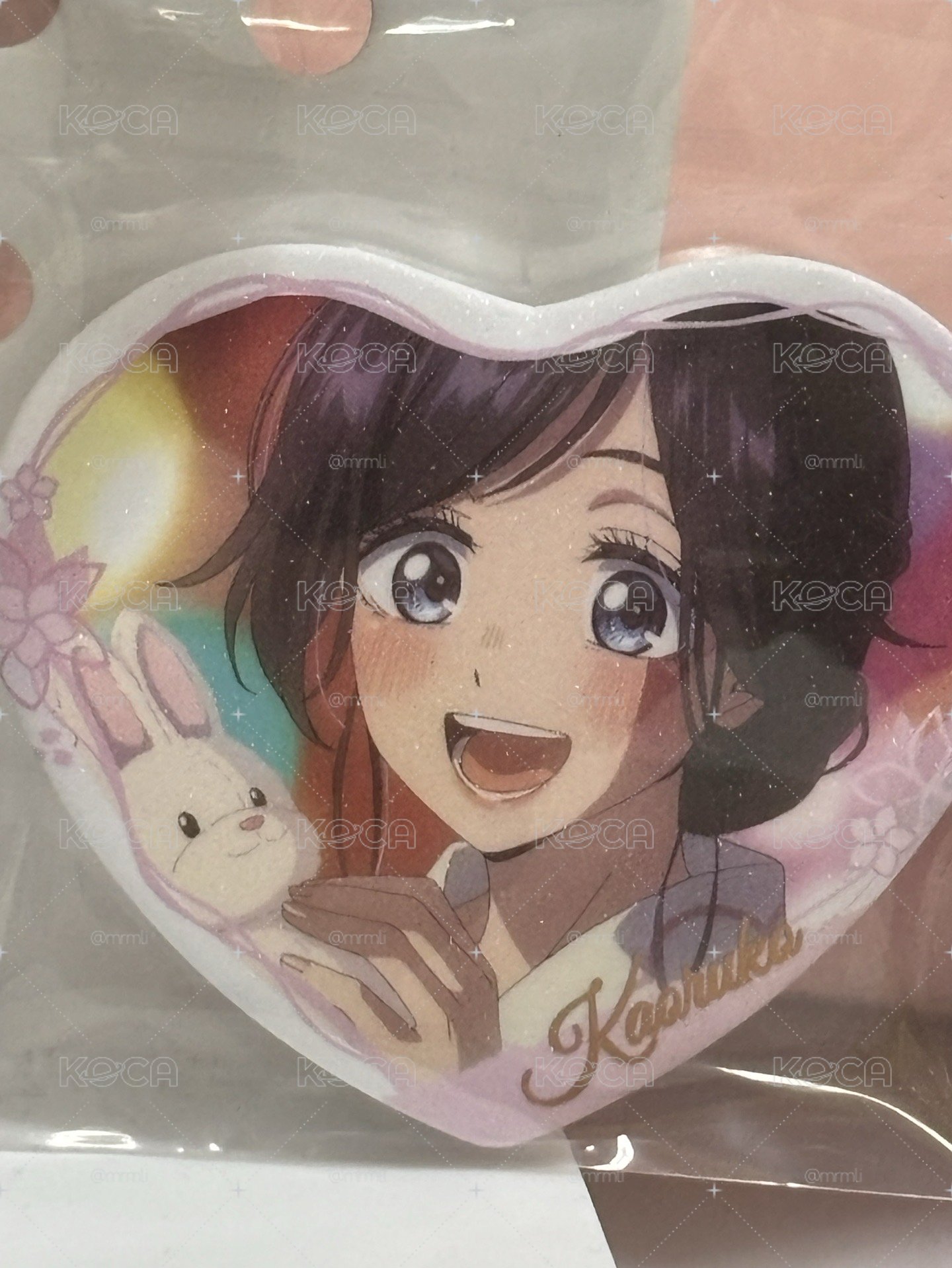 薰子+凜太郎愛心徽章