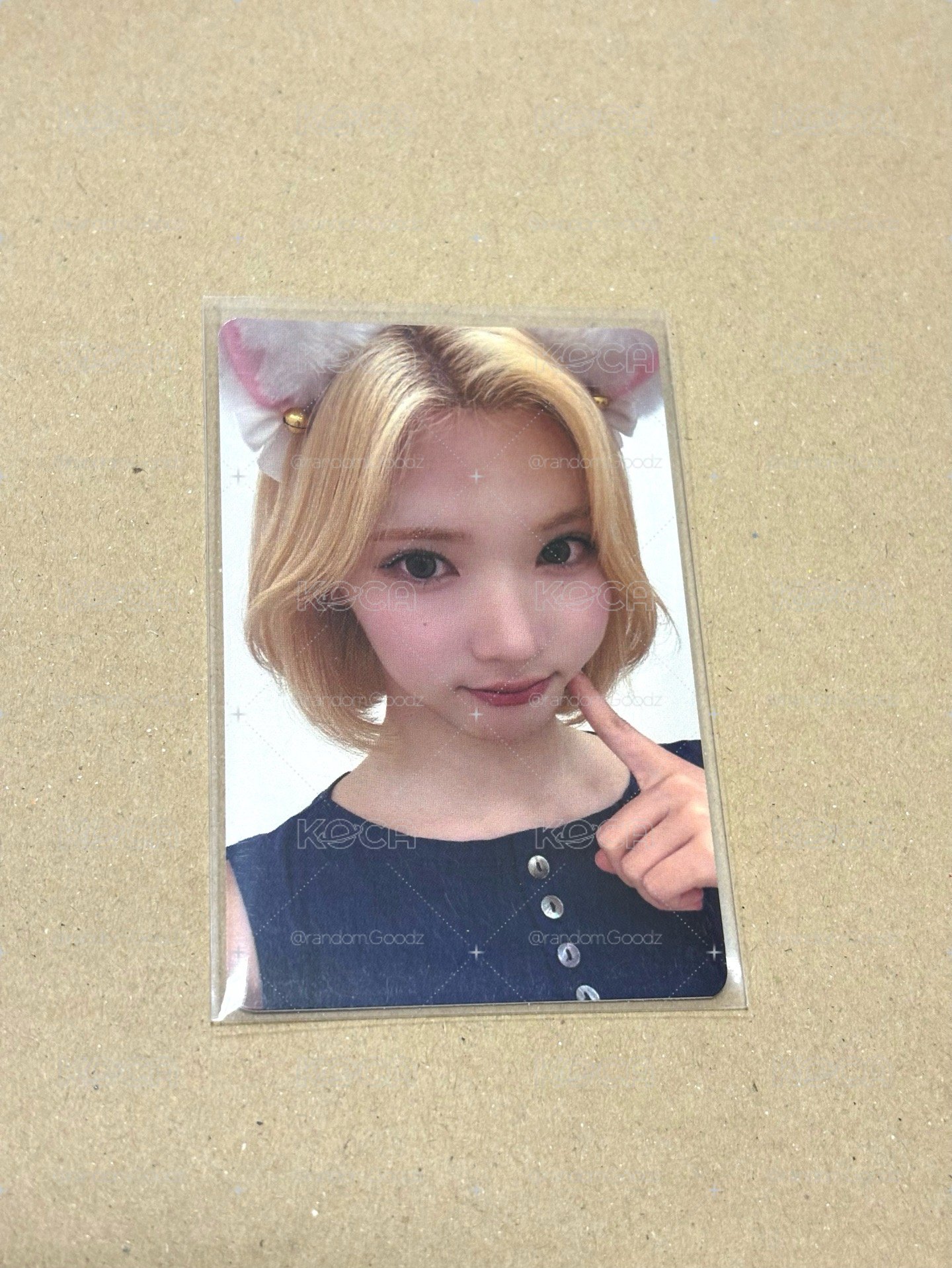 Jiwoo kidol 幸運卡