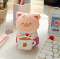 我的上班伙伴系列毛絨屏幕掛件 娃娃 咖啡續命Lu