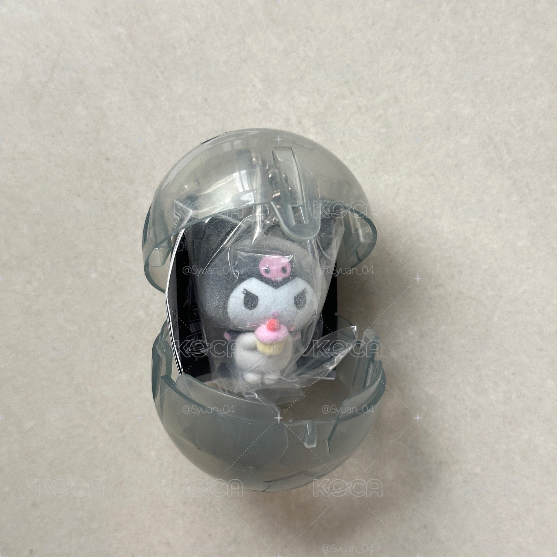 三麗鷗 酷洛米 不只是可愛植絨吊飾扭蛋