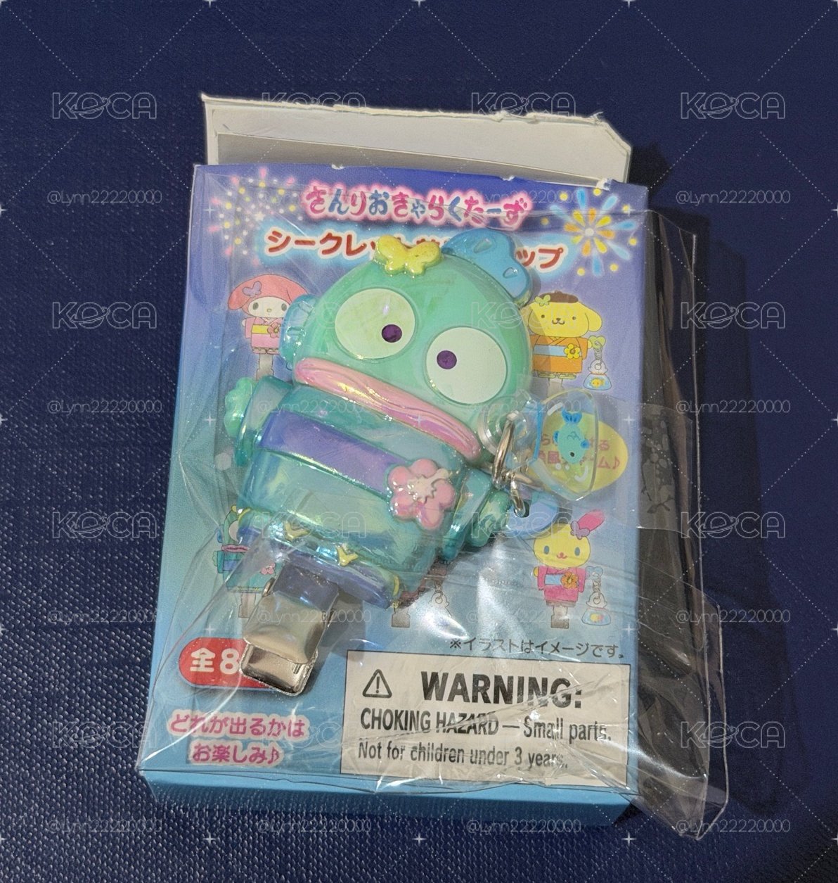 三麗鷗 夏日花火祭確認款 醜魚髮夾