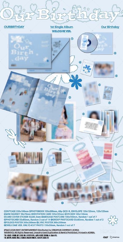 OURBIRTHDAY未拆專兩本