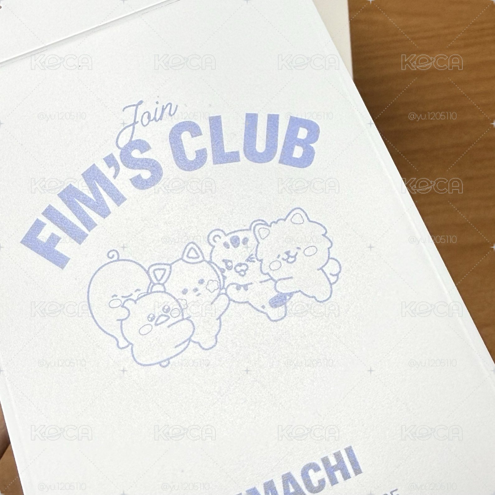 FIM’S CLUB KIMACHI 卡套