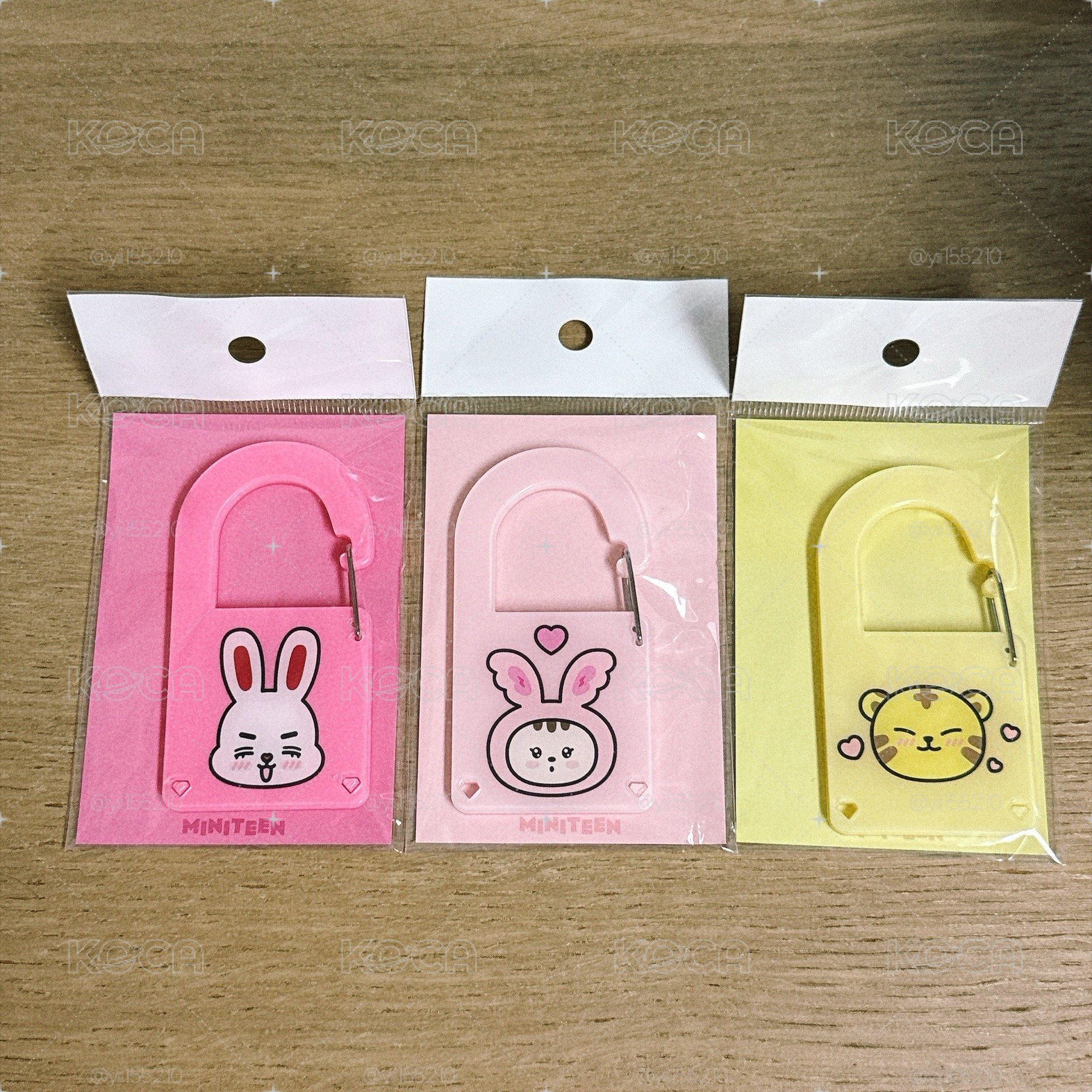 💜Miniteen登山扣-哲🍒漢🐰榮🐯
