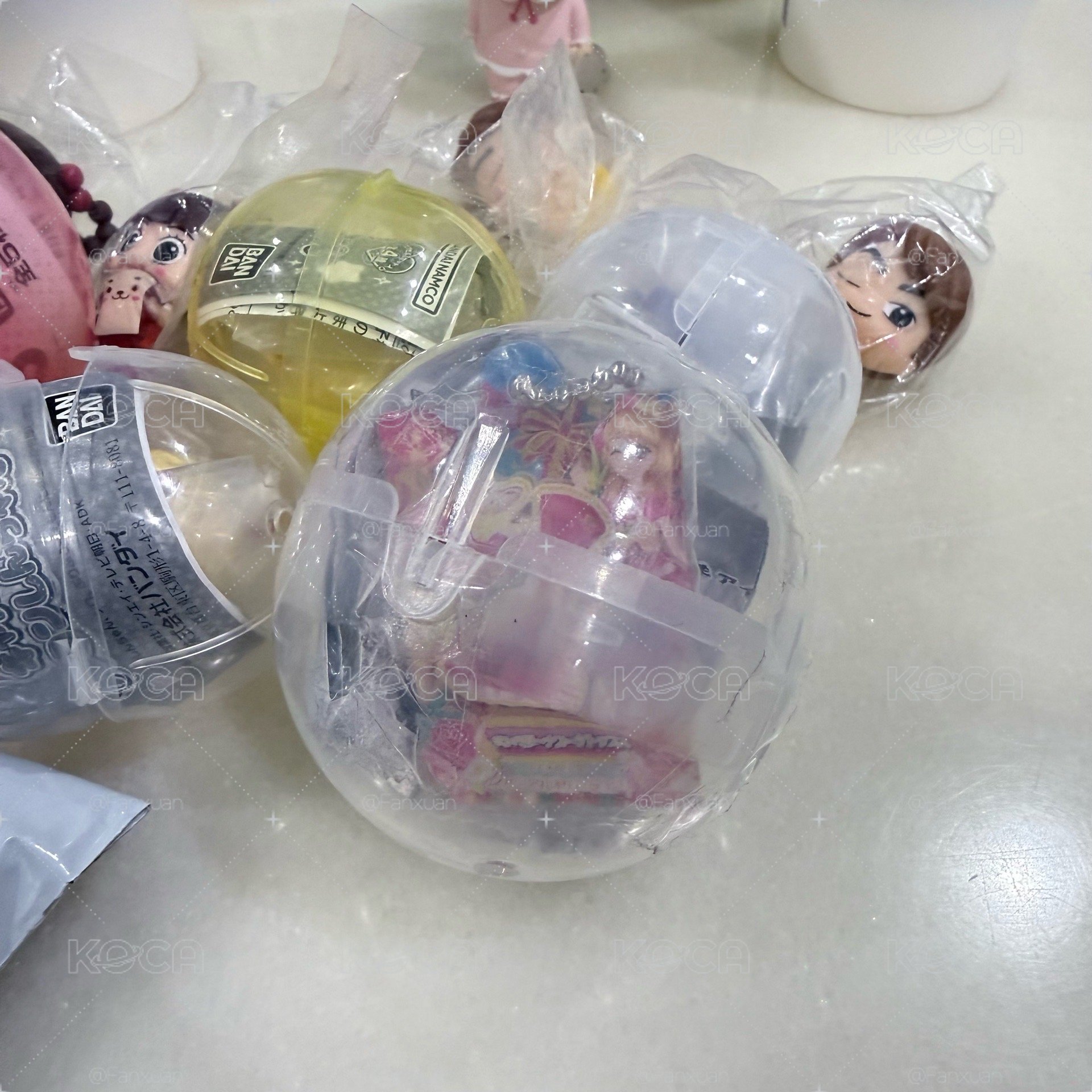 大空明里小卡吊飾 拇指姑娘款