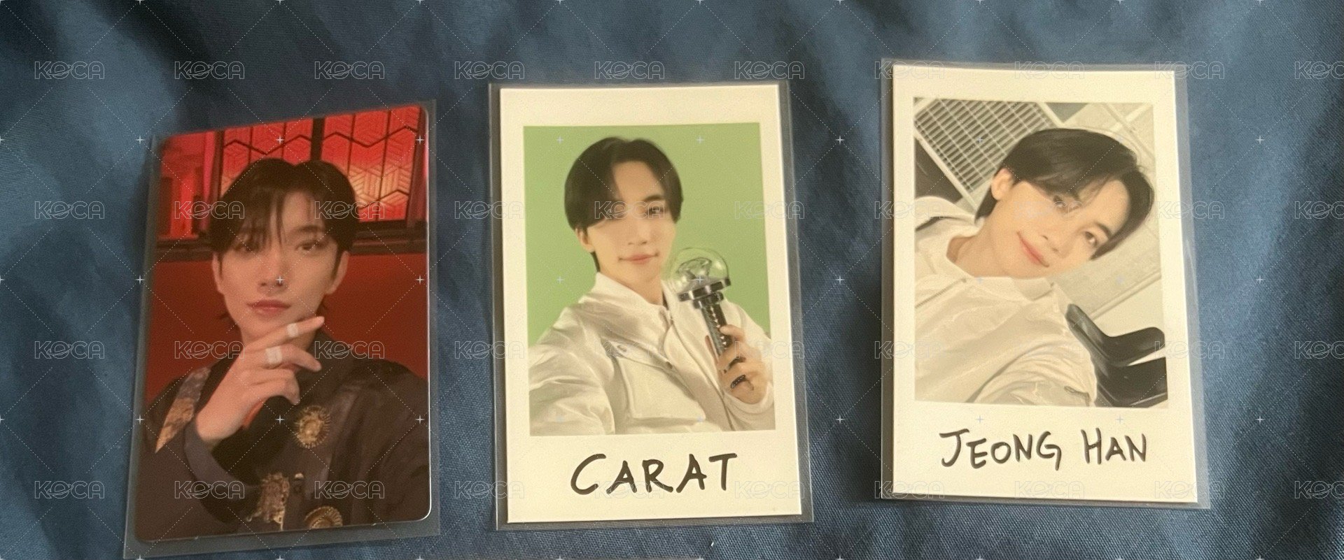 SEVENTEEN 尹淨漢 洪知秀 拍立得 小卡