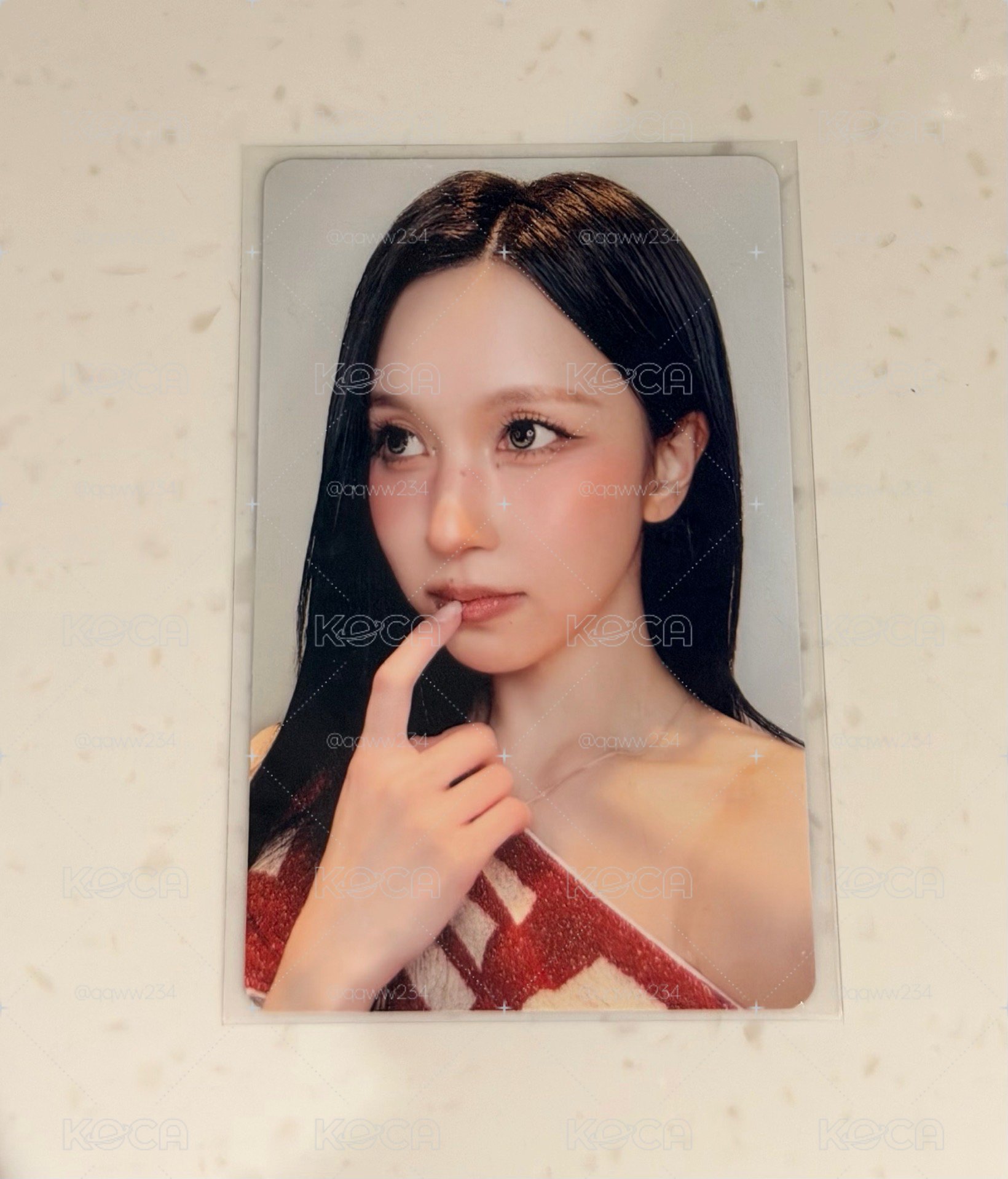 TWICE Mina 首爾安可場任務卡