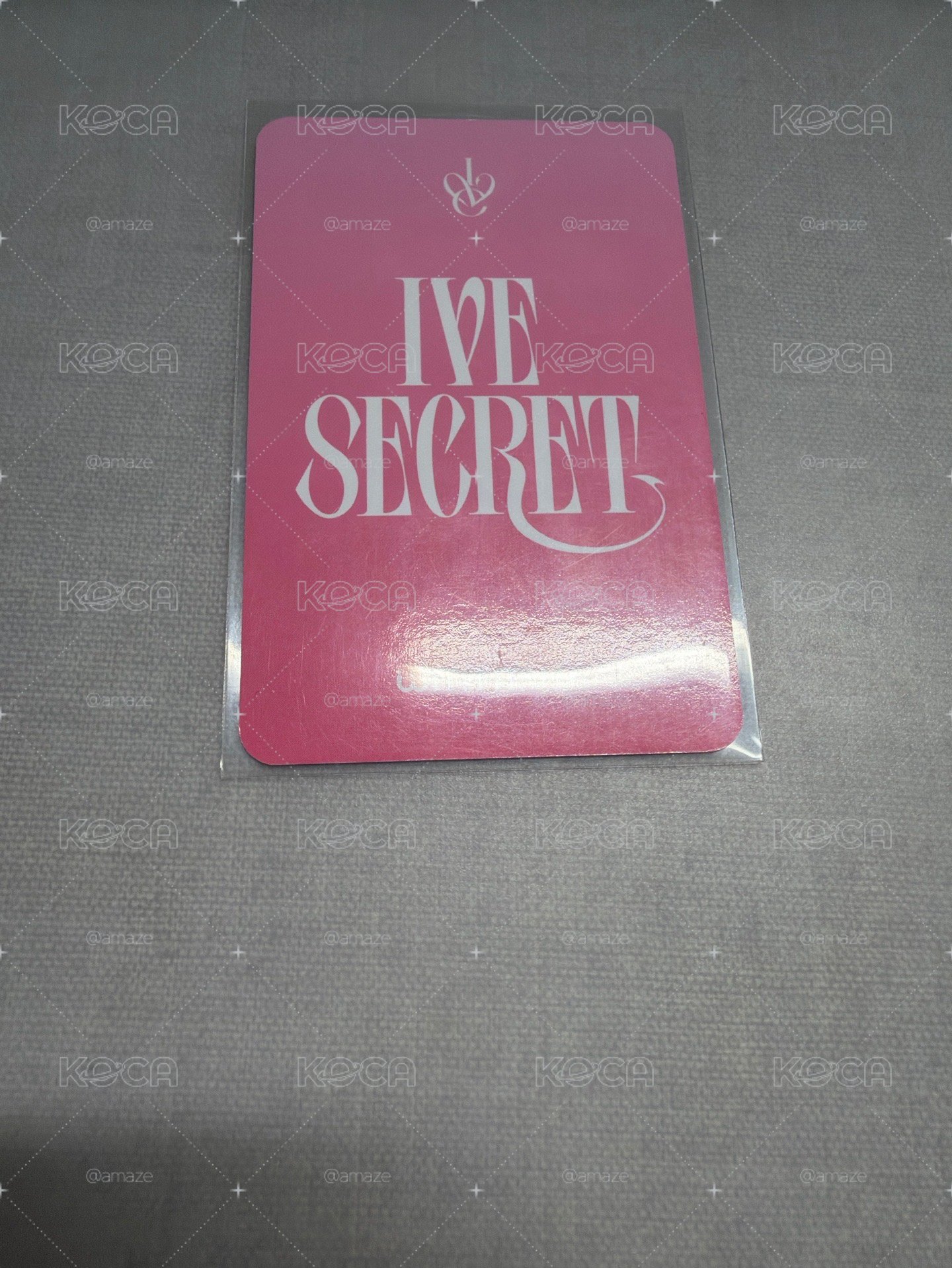 IVE SECRET wm 1.0特典卡JANGWONYOUNG