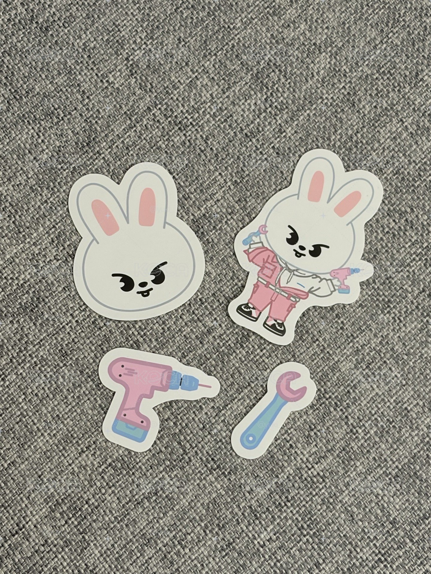 旻 彬 辰 巧克力工廠 二期飯咪貼紙 