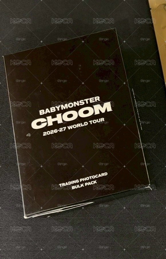 BABYMONSTER｜CHOOM首爾場 隨機卡組（10包+卡包滿額）