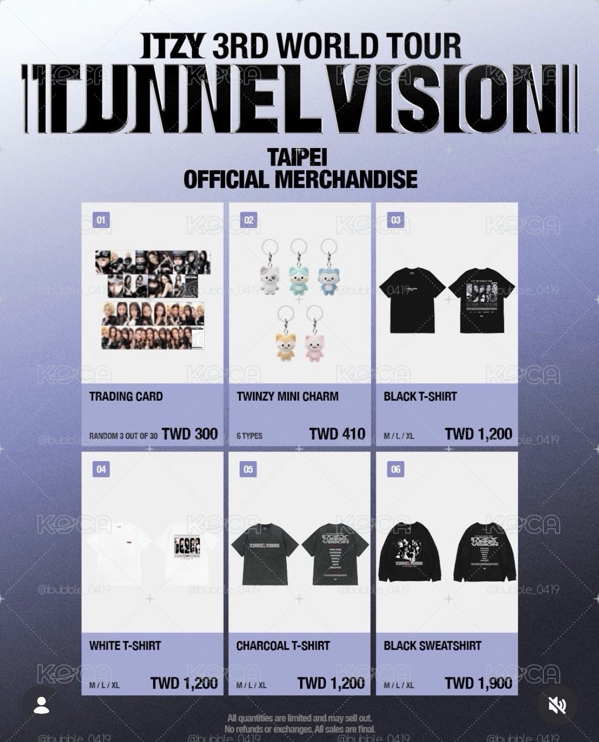 ITZY 台北周邊代購