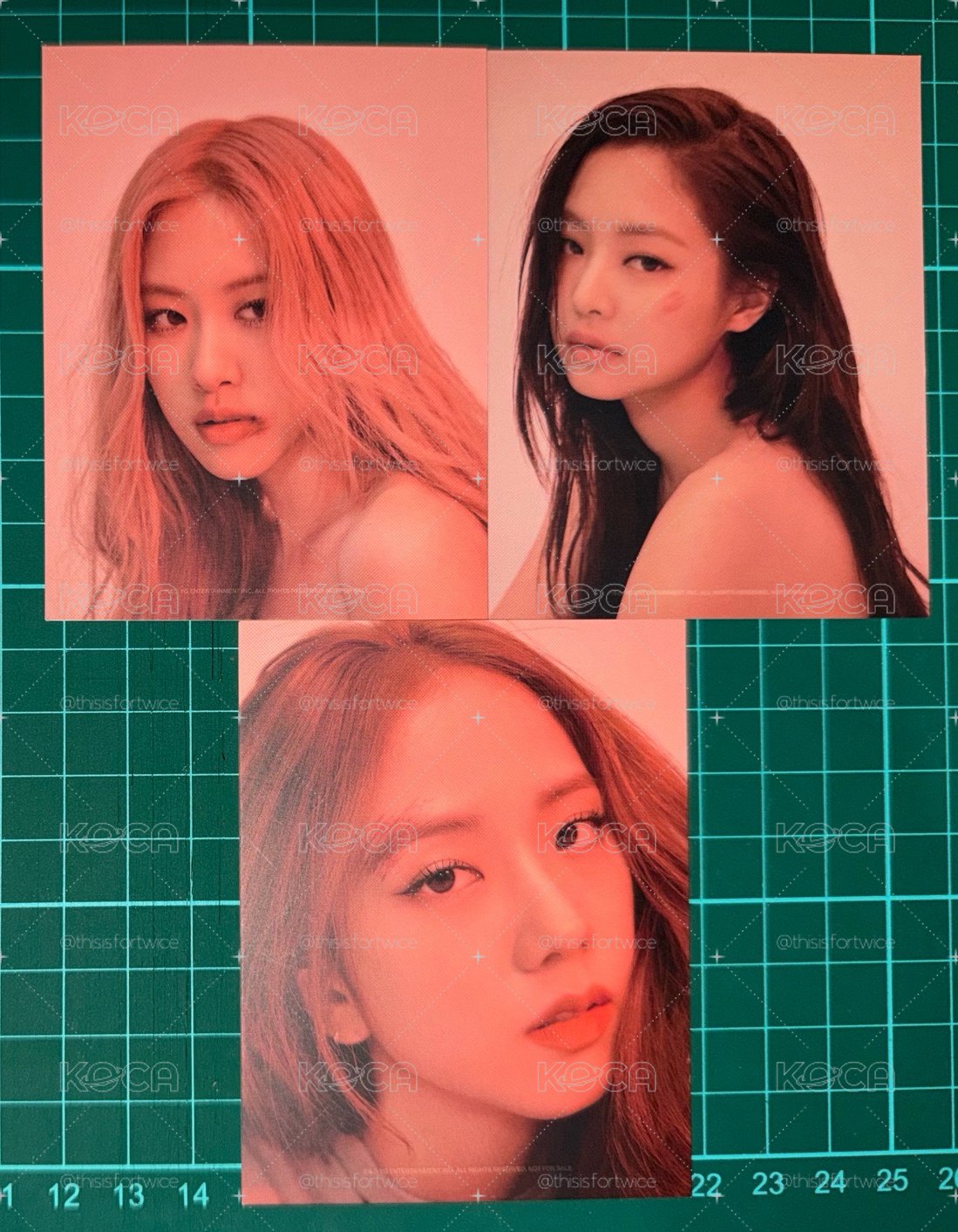 Kill This Love 專輯卡 傷妝卡