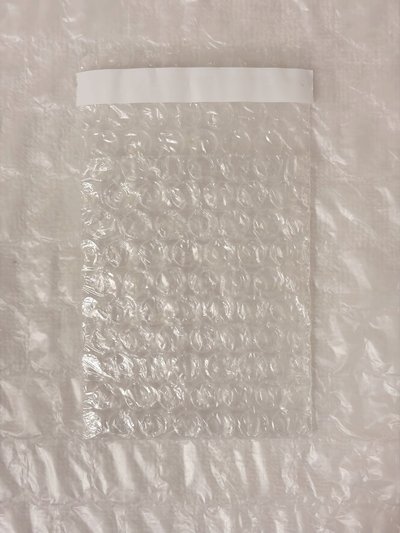 8*10+4cm 透明出卡氣泡袋（ 5 個一組 ）