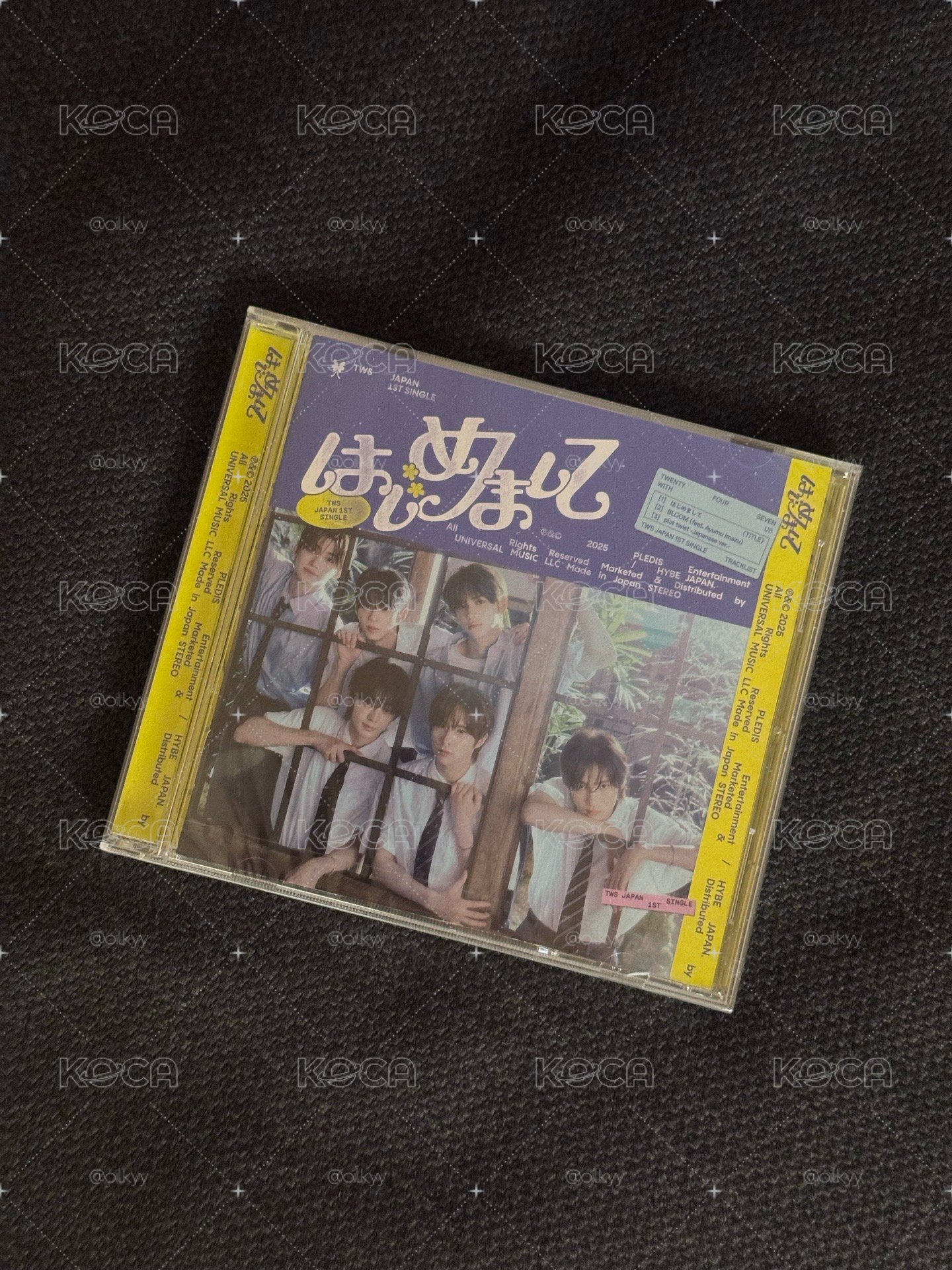 初次見面 未拆通常盤