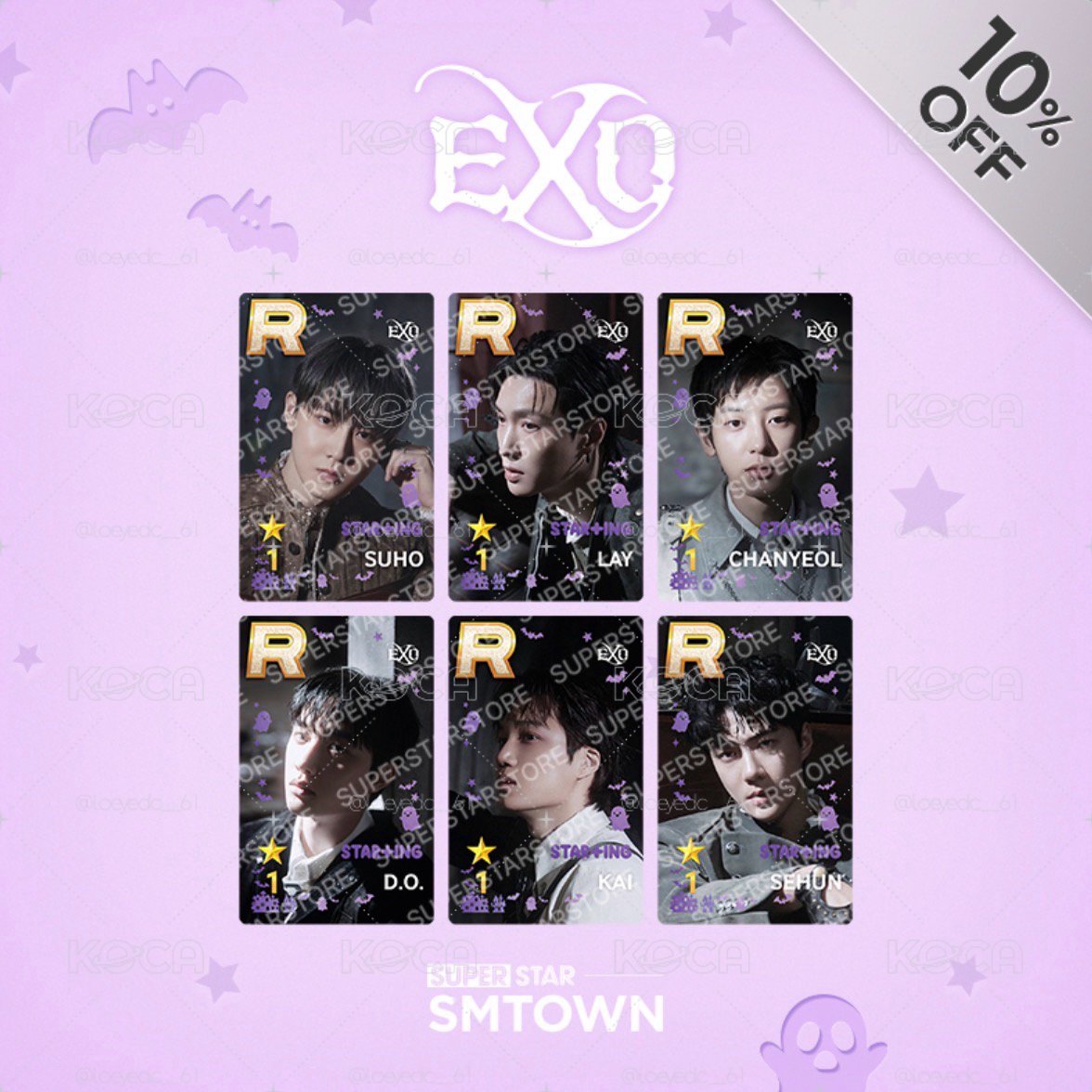 🛸EXO Reverxe 首爾快閃遊戲卡