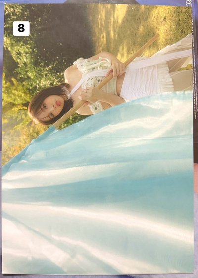 TWICE小海報 編號左上角