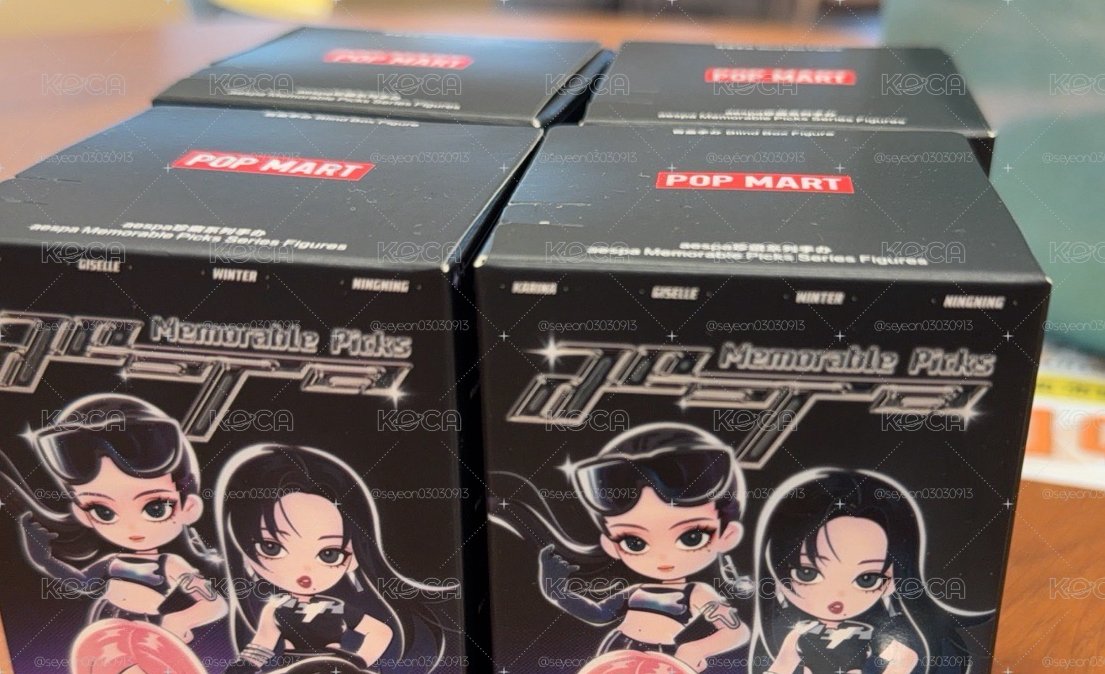［現貨］泡泡瑪特 X aespa 一中盒確認款
