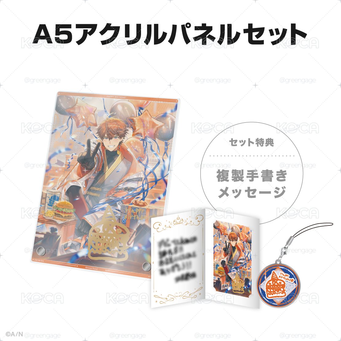 3SKM 北見遊征 2024生日壓克力SET
