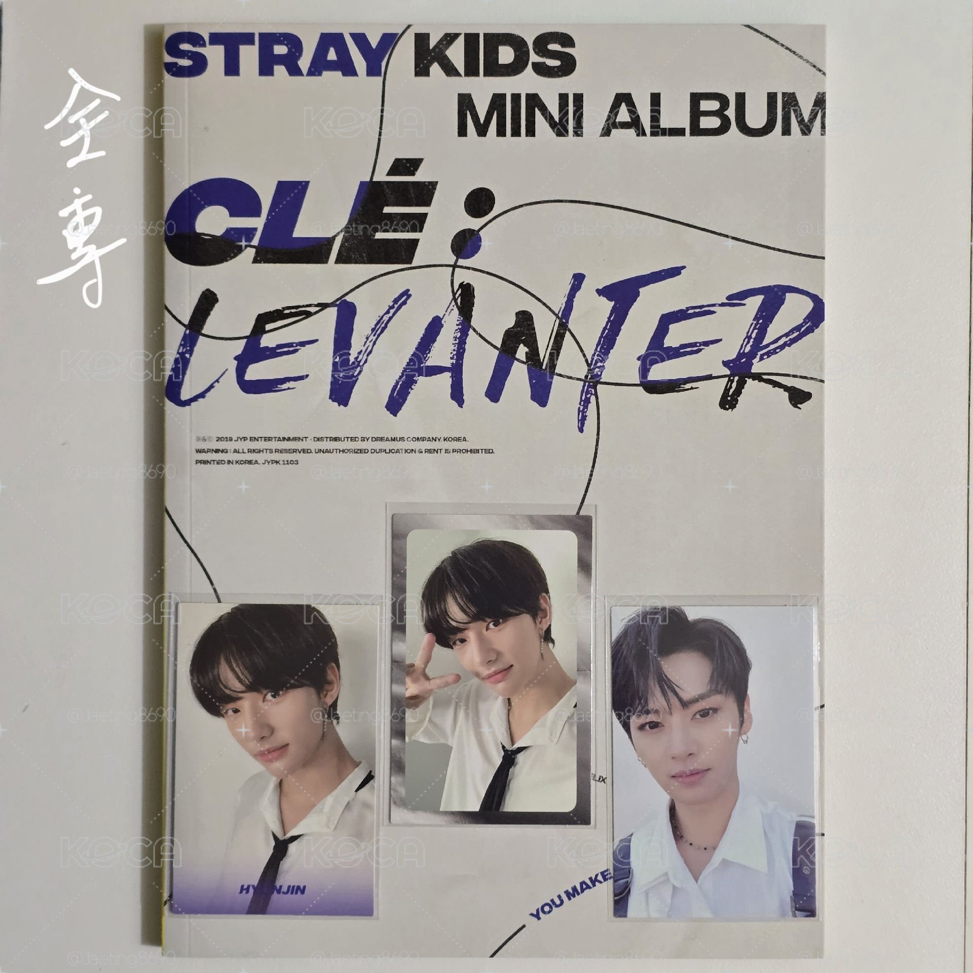 Stray Kids Stray Kids CLÉ：LEVANTER 韓國專輯(藍/白 全專)