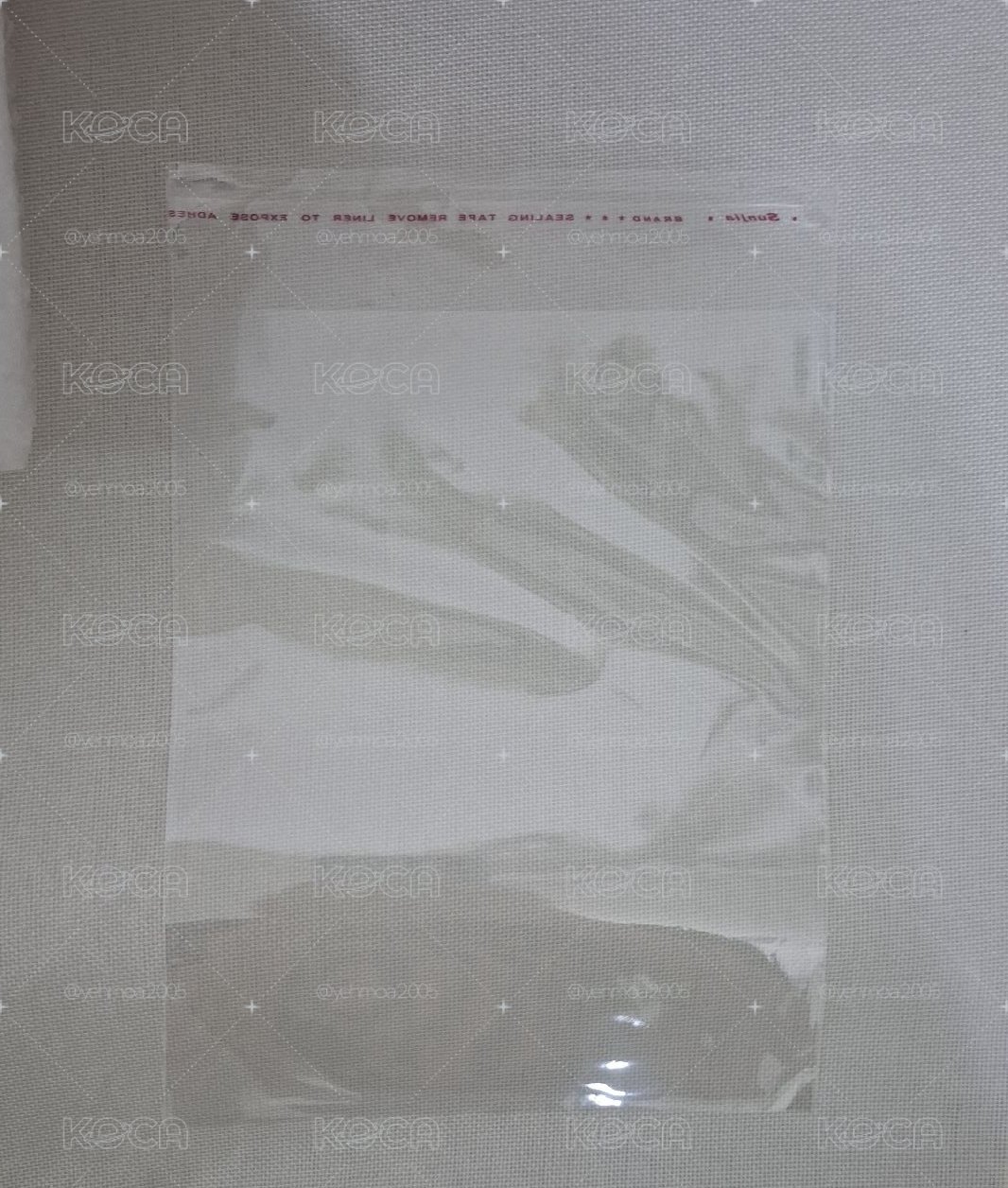 100個15*21cm自黏袋（五絲的）