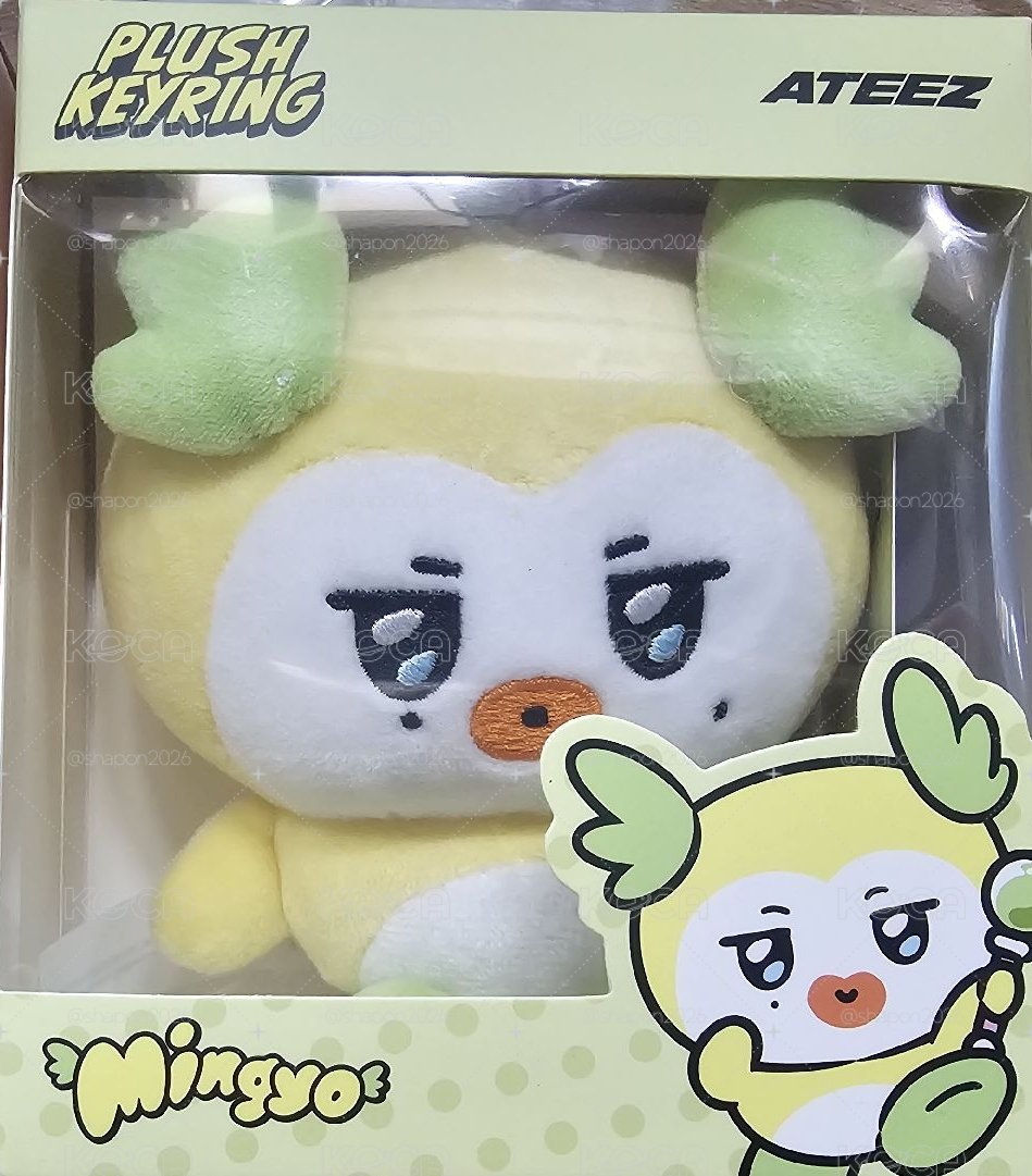 ATEEZ MIGHTEEZ 原皮吊飾娃含卡