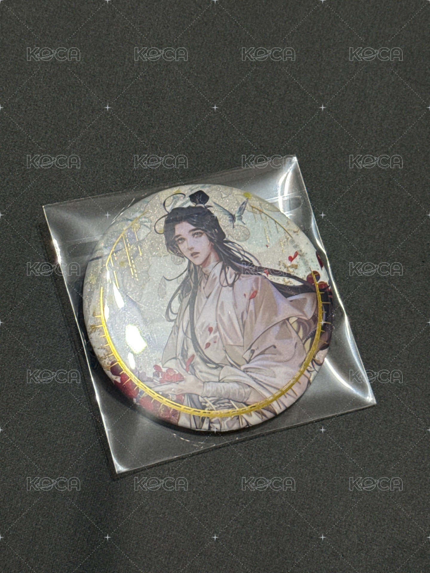 謝憐 原畫燙金徽章