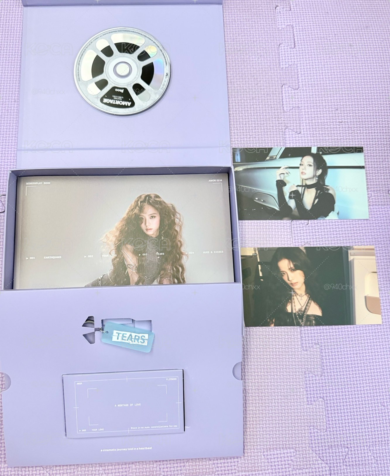 AMORTAGE紫黑兩本空專💜🖤