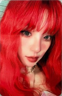 YUQ1 k4 預售 特典卡 紅髮琦
