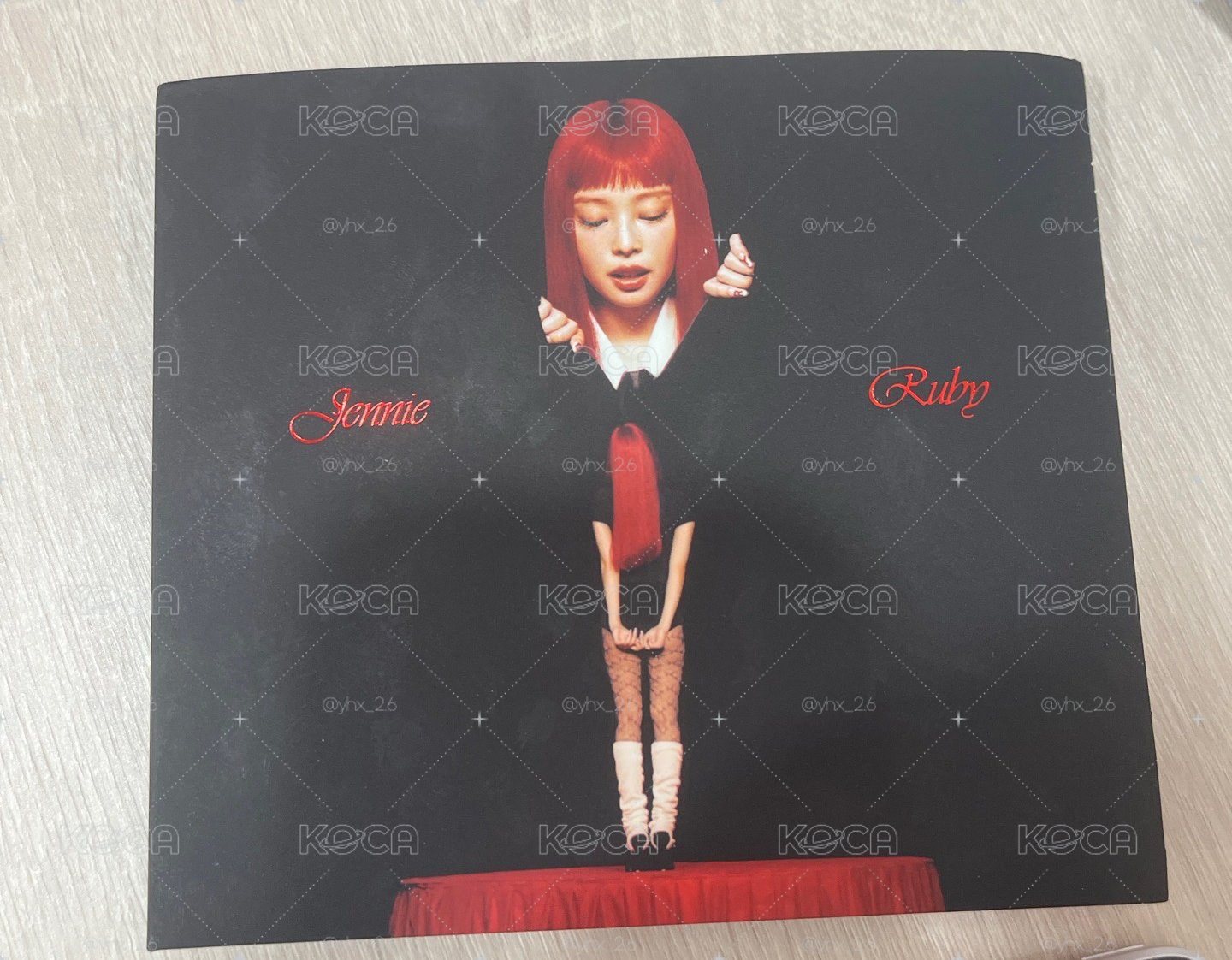 jennie睡衣娃（含卡和空專