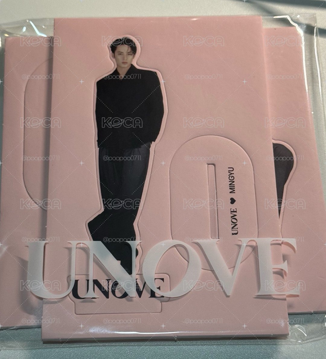 代言 立牌 UNOVE滿額立牌組