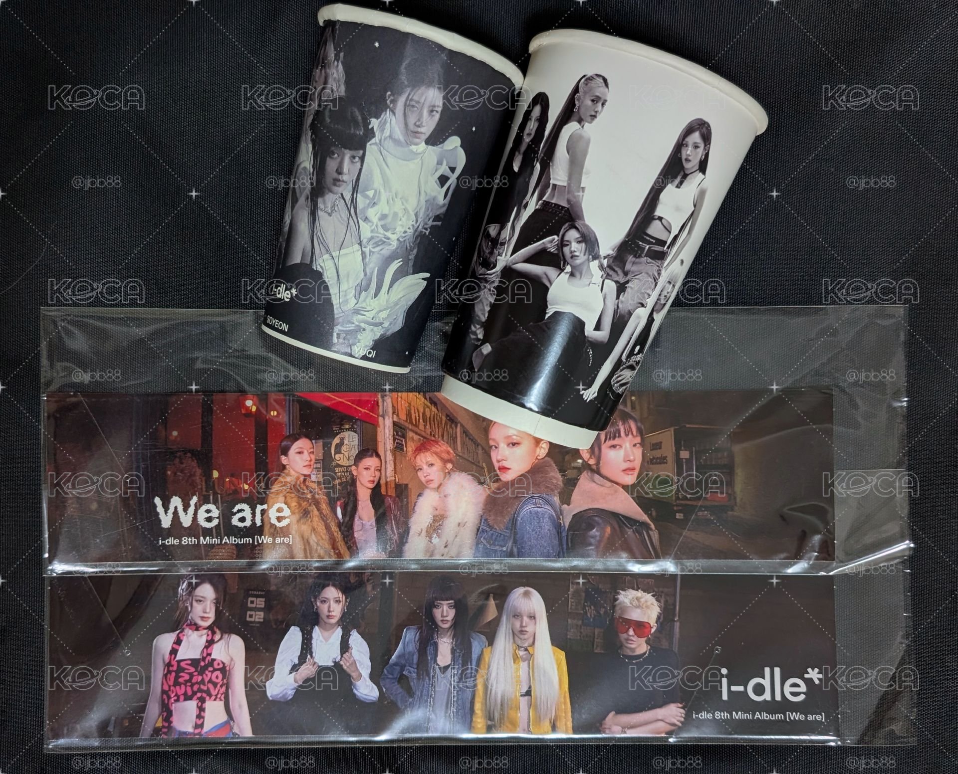 We Are/ 8週年紀念 方塊咖啡廳  紙杯&杯套 🥤