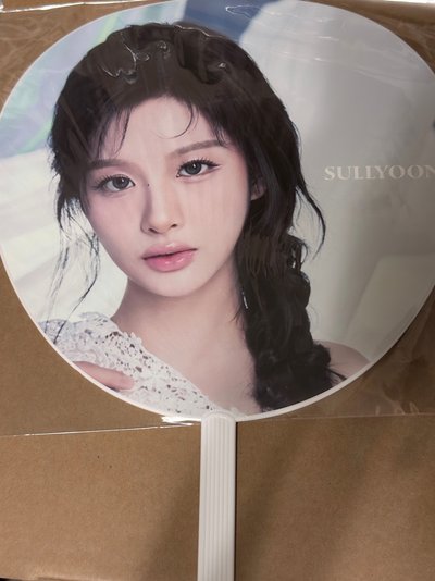（全新未拆現貨 全新飛機盒寄出）nmixx sullyoon 世巡 日本 應援扇 