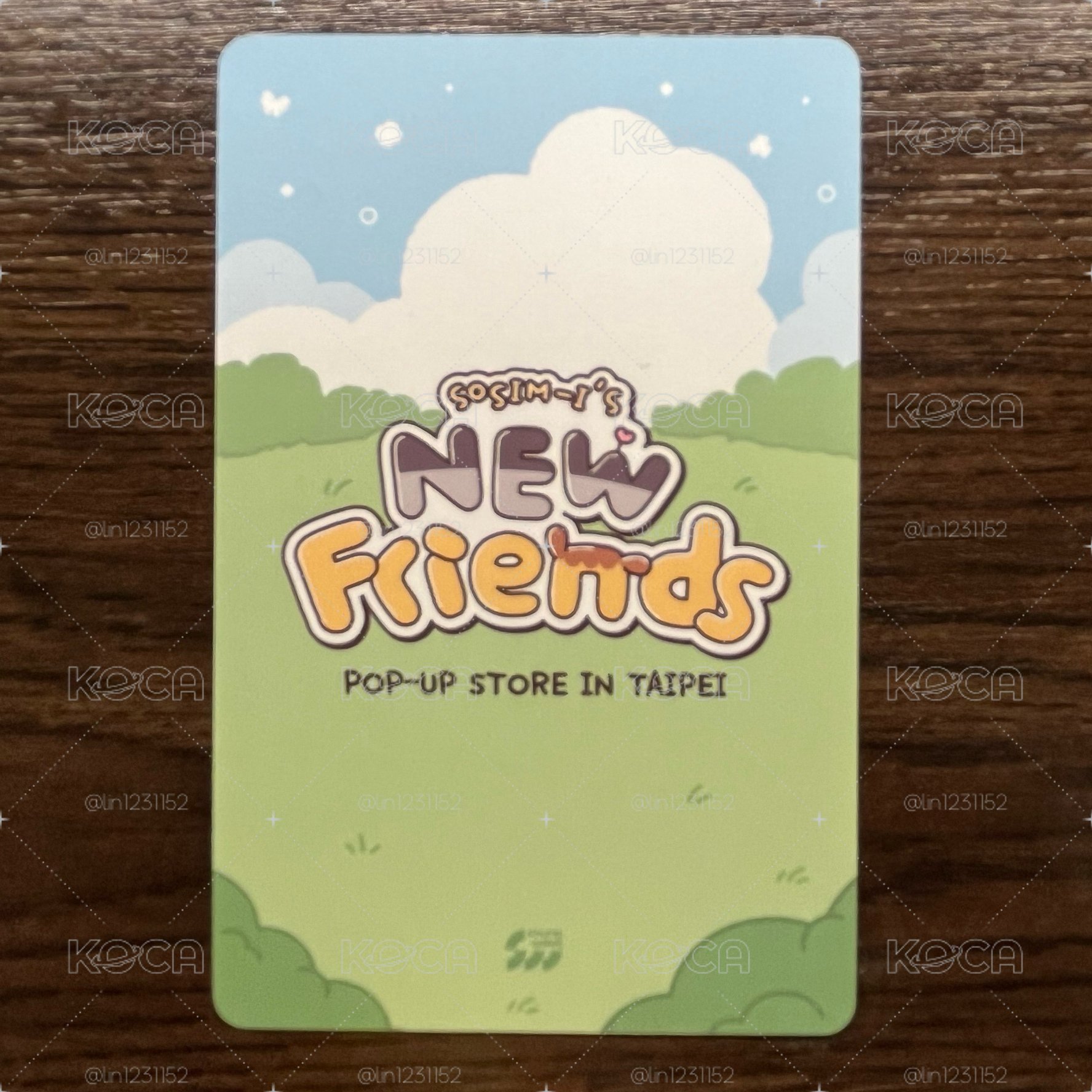 2026 New Friends Cafe（滿額卡）