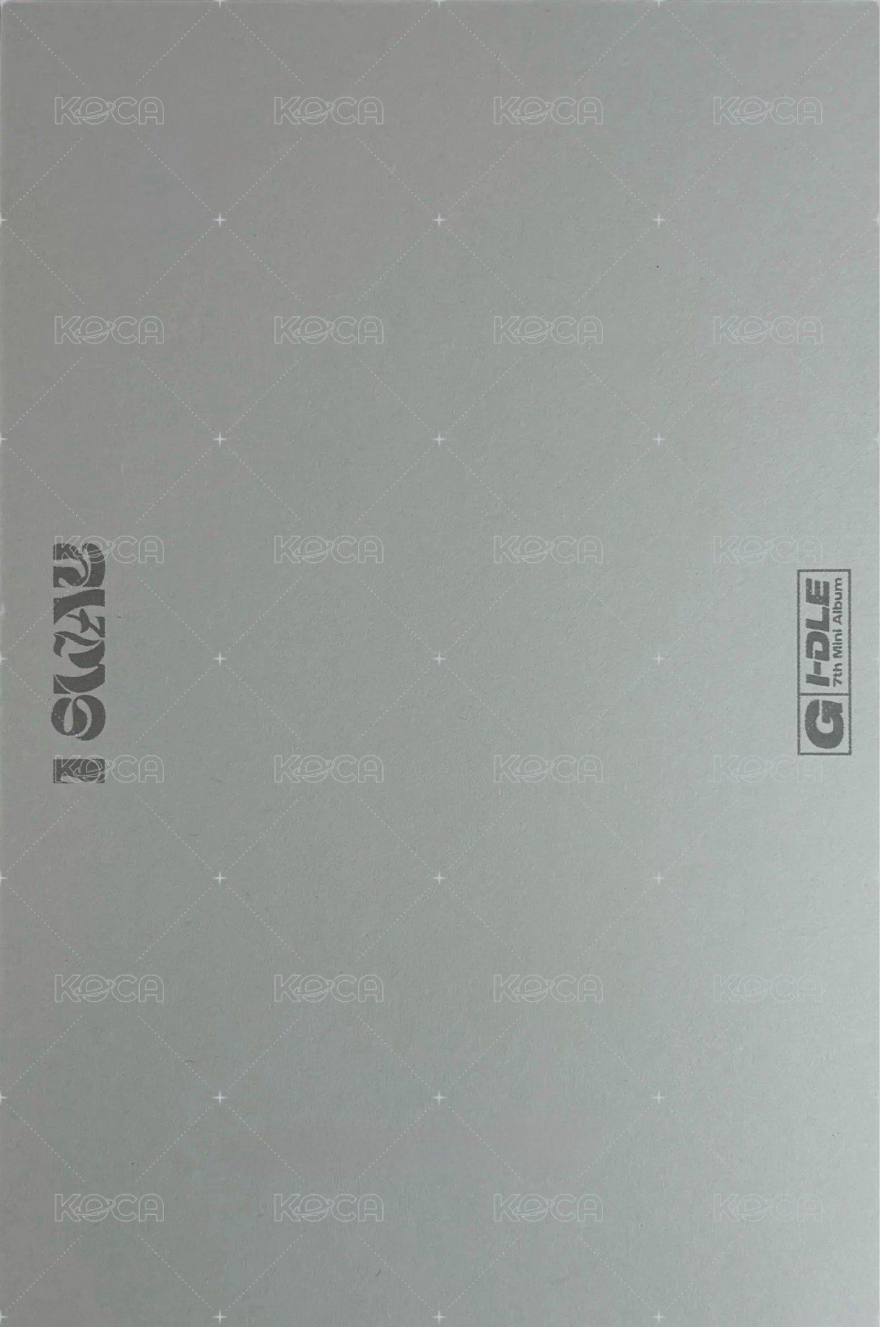 I SWAY target 美網 明信片  背面