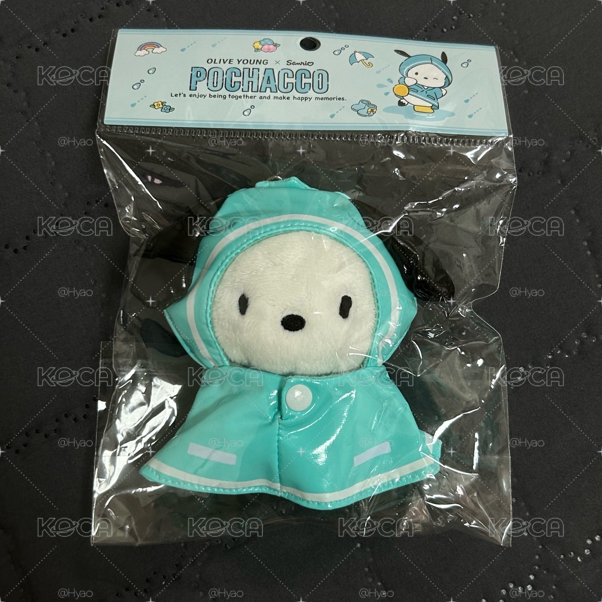 Olive young Sanrio 雨衣帕恰狗