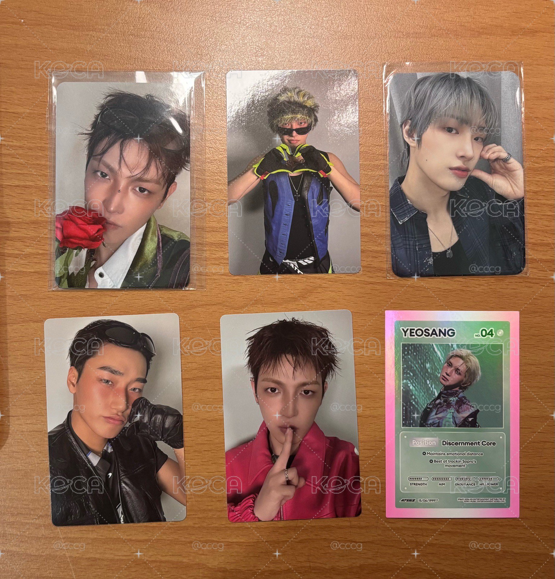Ateez小卡