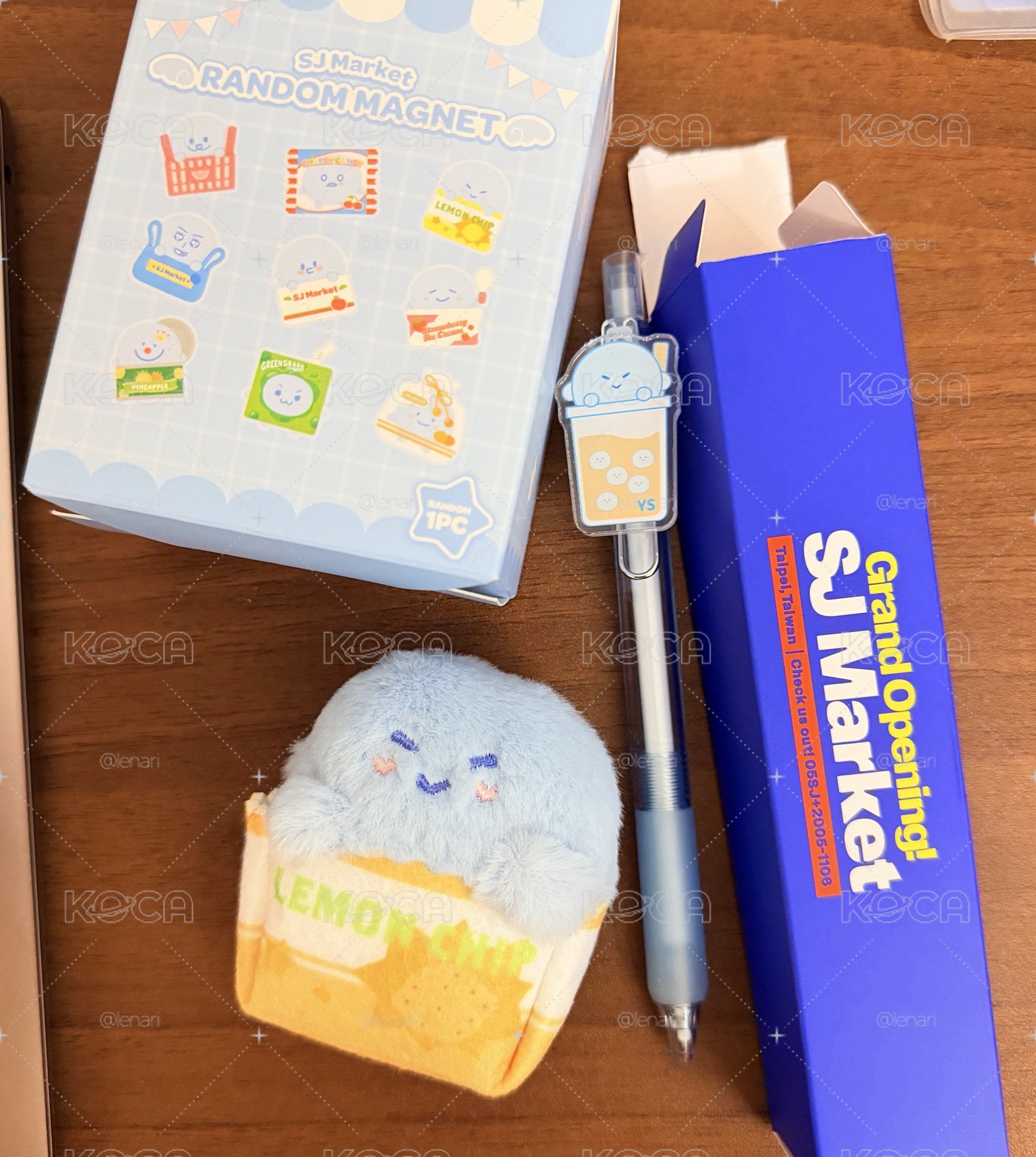藝聲磁鐵糰+筆