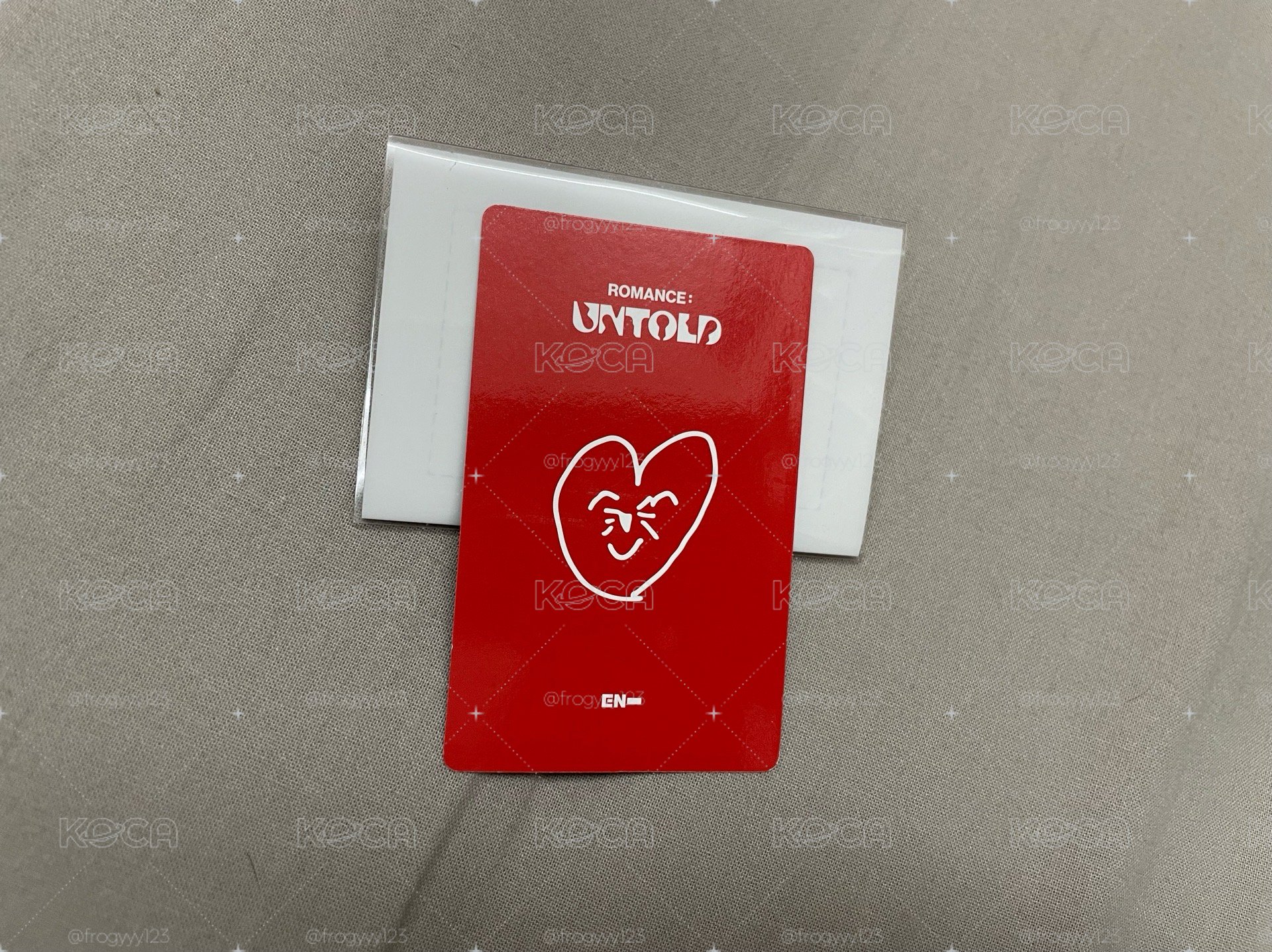 Jay 單封隨卡  （手繪卡背！）
