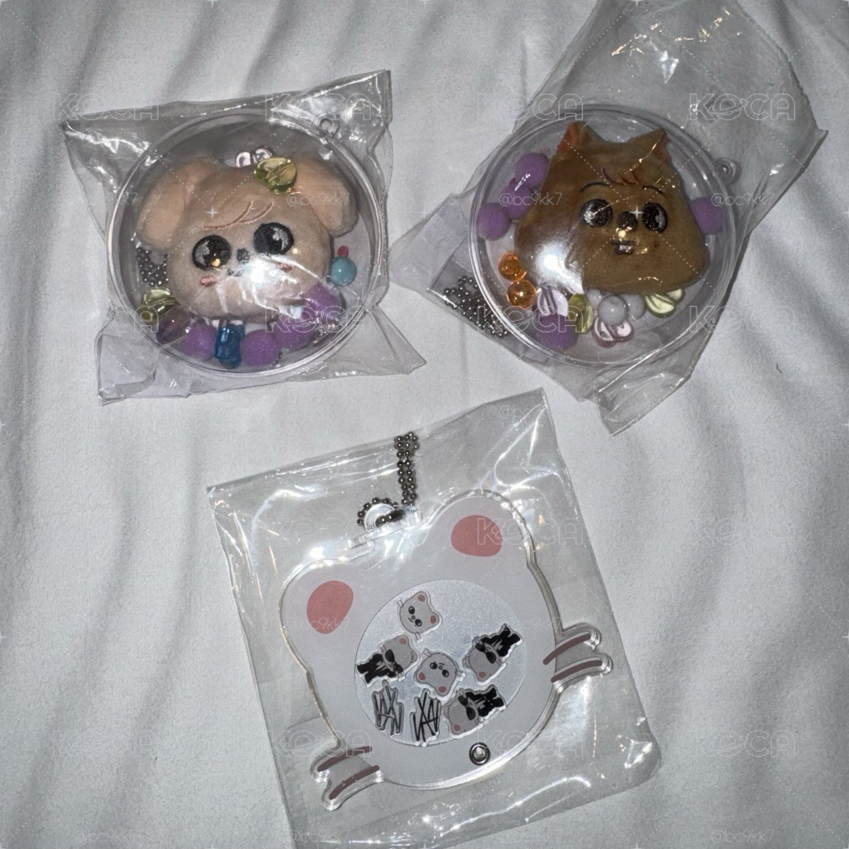 SKZ 日巡快閃店 DIY大頭吊飾 搖搖樂