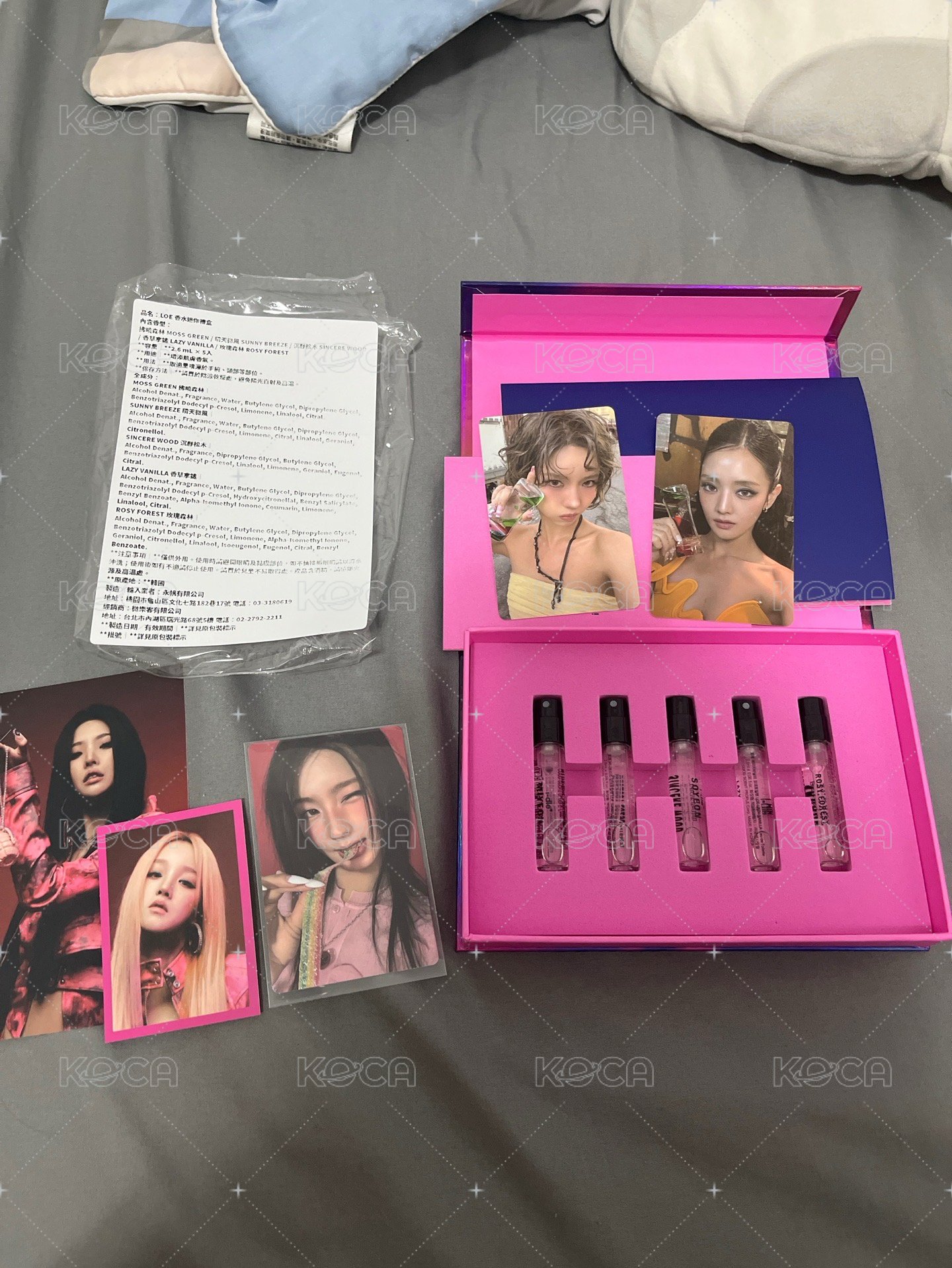 I-DLE 香水專 無明信片