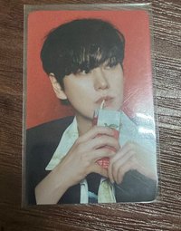 圭賢喝飲料
