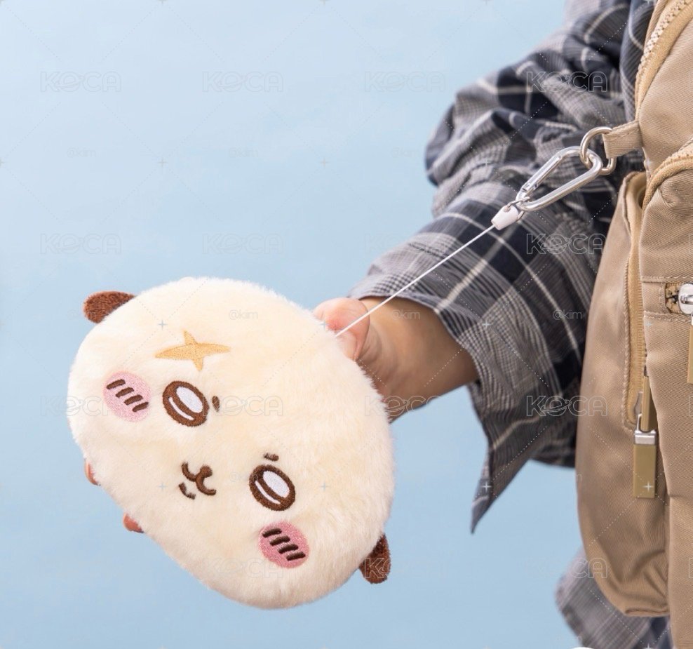 師傅 絨毛伸縮票卡夾識別證包