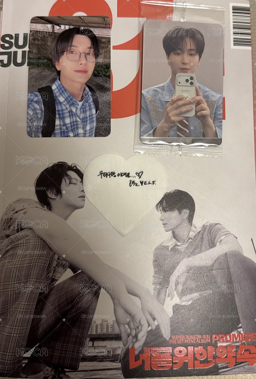 83z 迷一 PB ver (全專）+ K4 利特簽售卡 + Fan Con 利特手寫愛心紙花