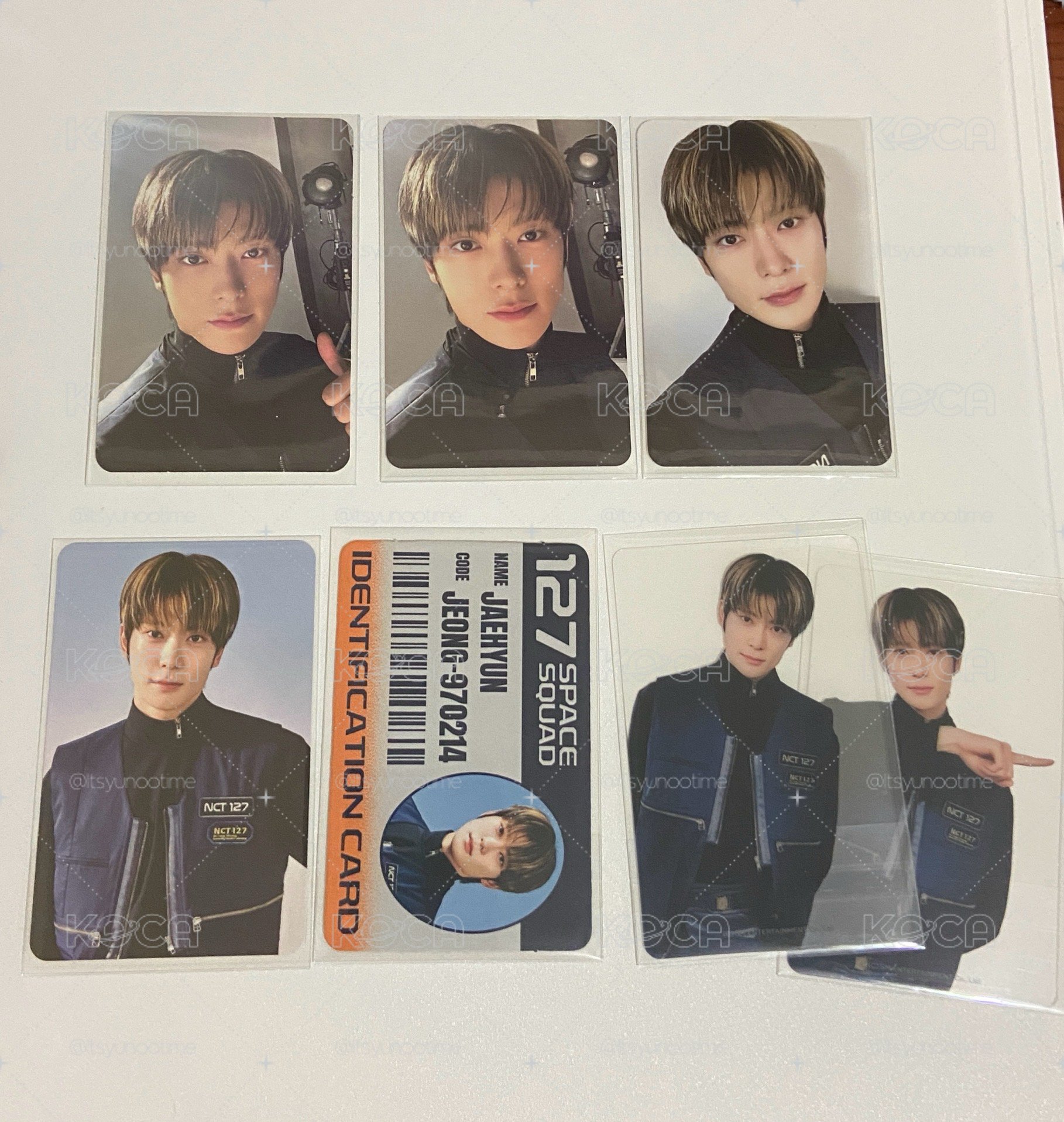  NCT127 2024年曆 JAEHYUN在玹固卡+後續透卡