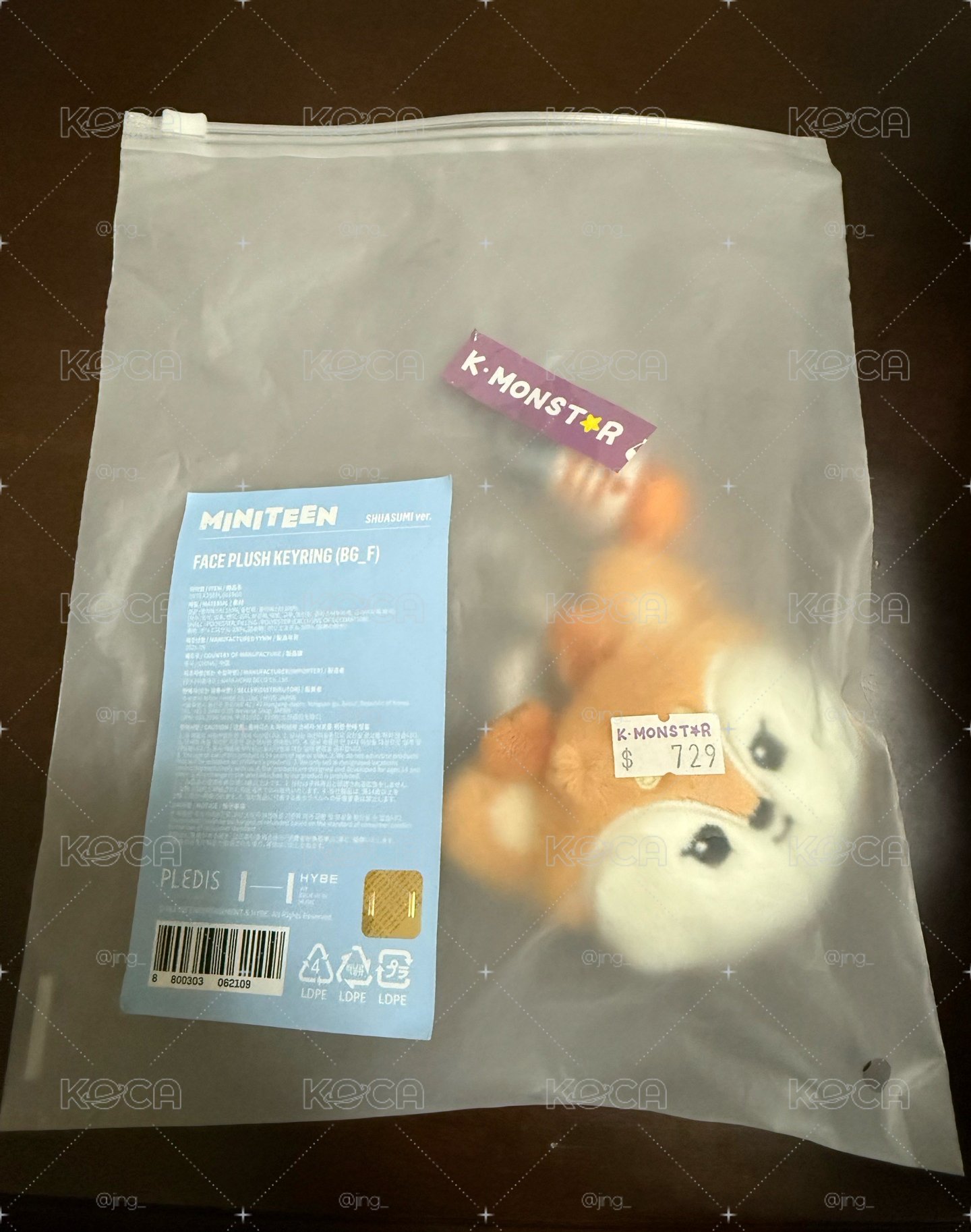 miniteen秀大頭吊飾