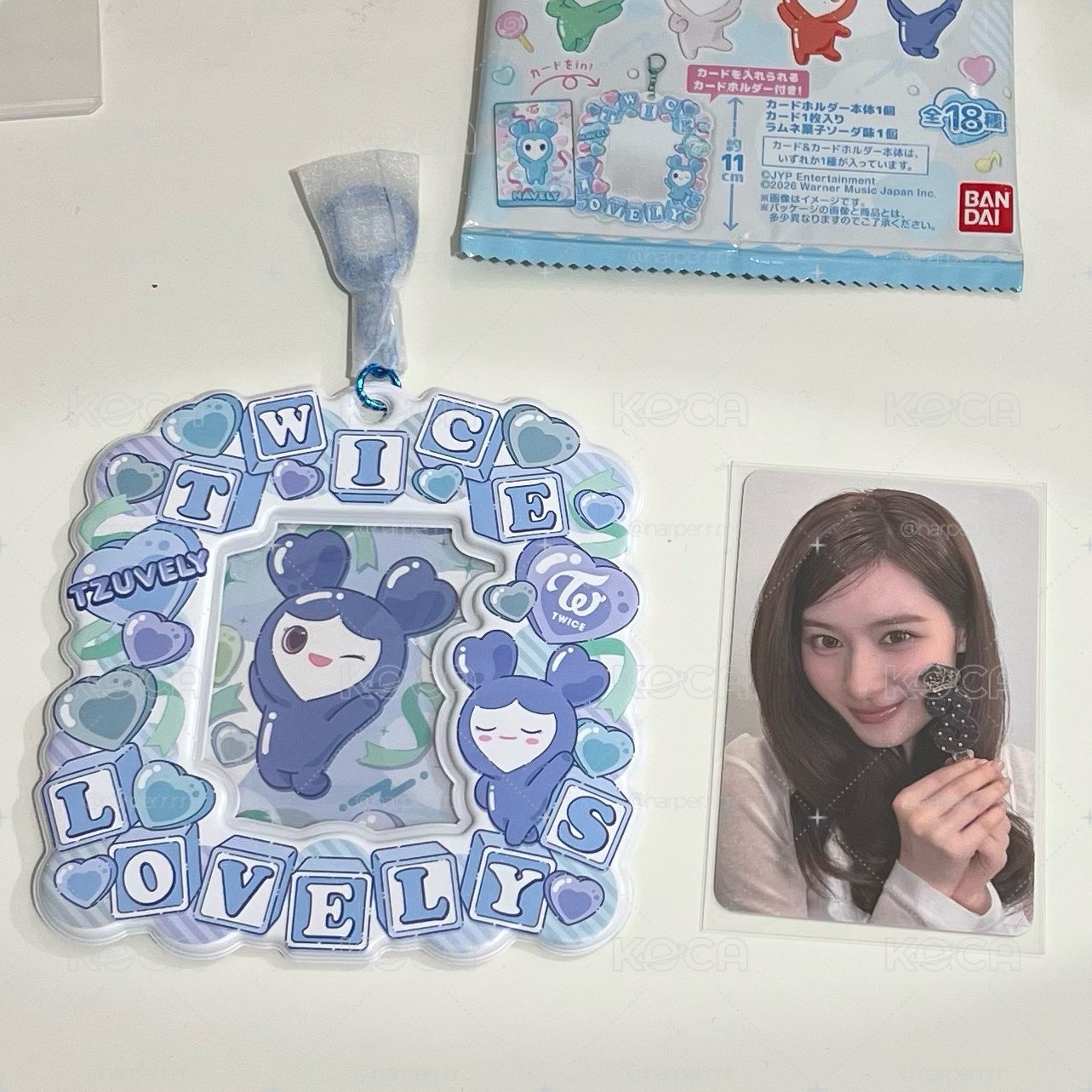 MISAMO 三週年滿額卡 SANA/食完卡套  TZUVELY