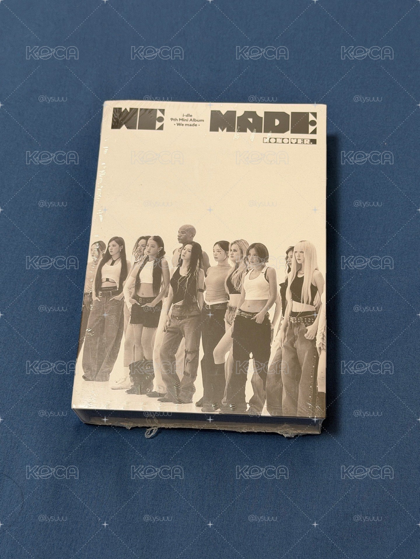 idle美網親簽未拆