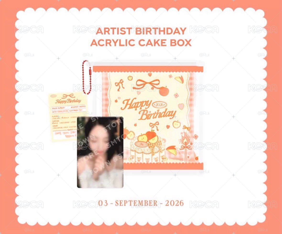 JOY 生日壓克力組