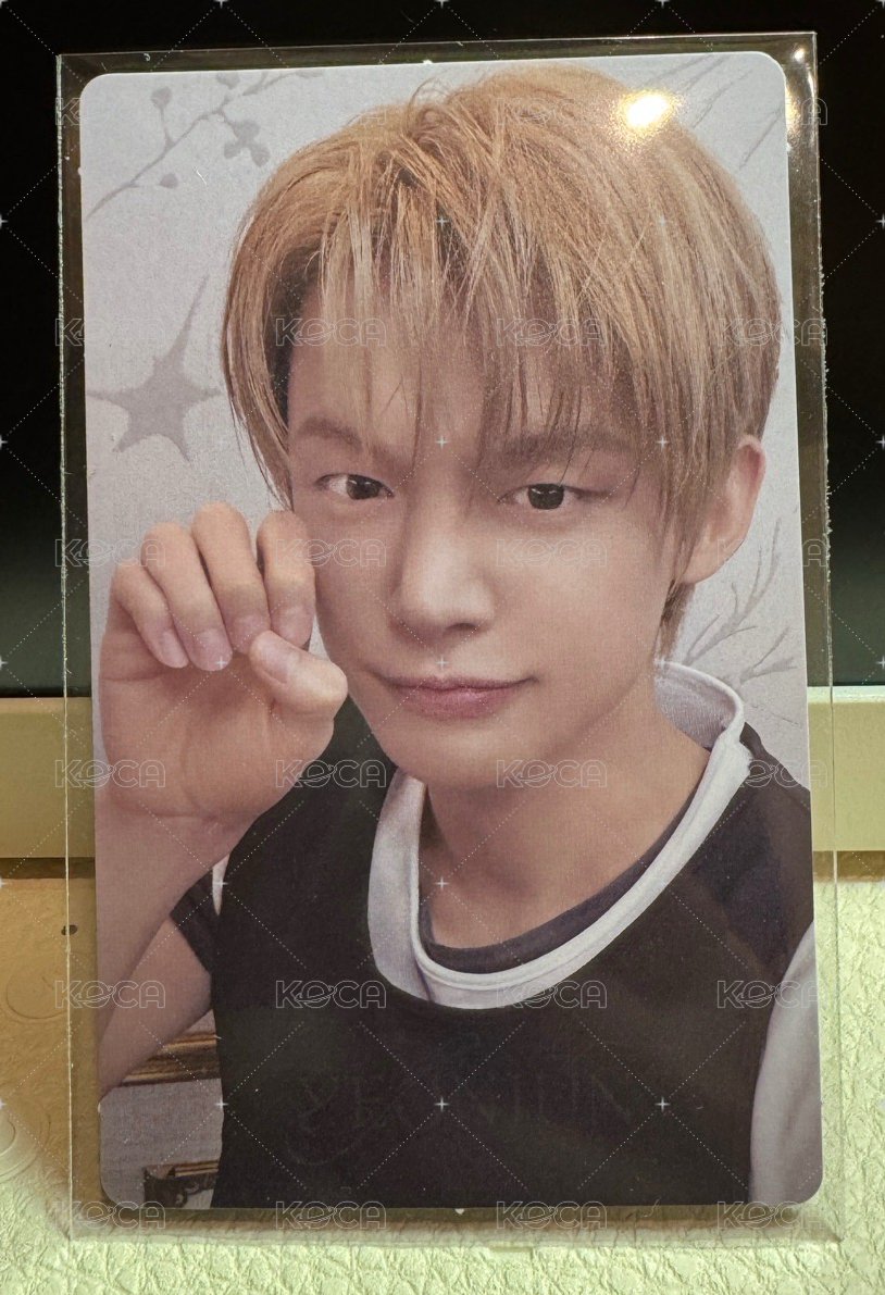 TXT日專日咖特典卡💙竣